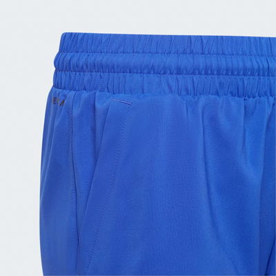 Adidas Boys Club 3-Stripe Tennis Shorts - Blue - main image