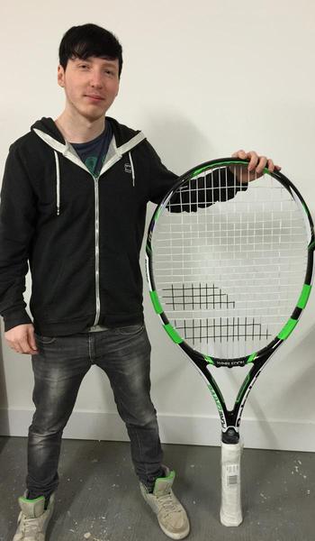 Babolat Jumbo Pure Drive Wimbledon Tennis Racket - GIFT IDEA - main image