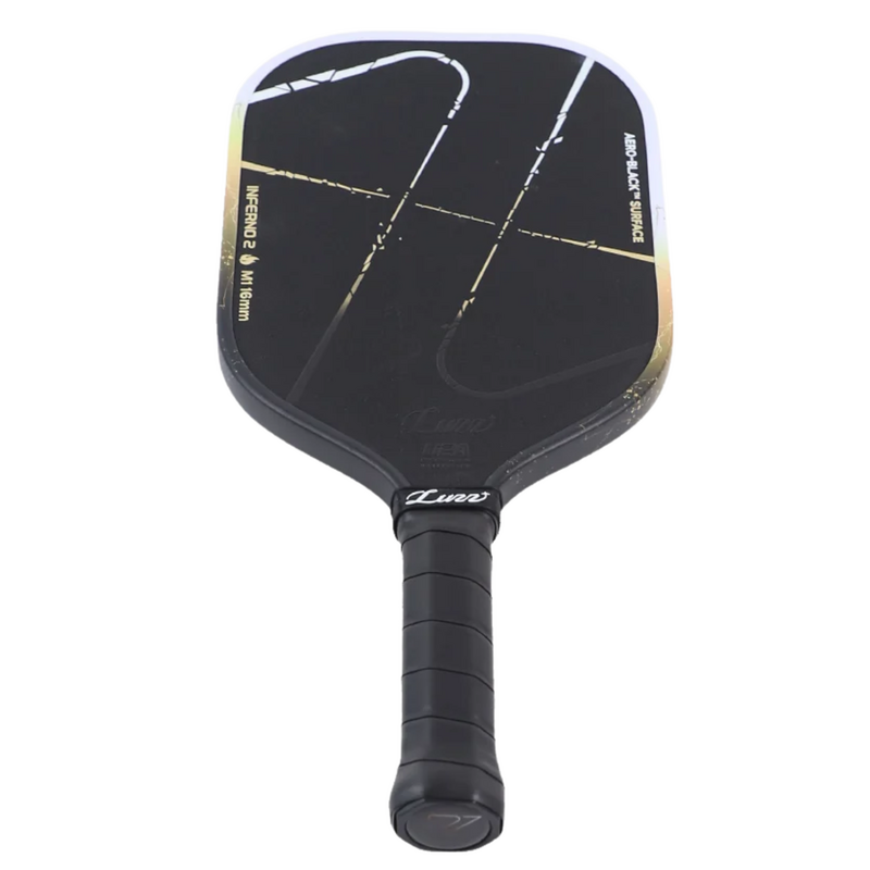 Luzz Inferno2 M1 Pickleball Paddle (2026) - White/Gold - main image