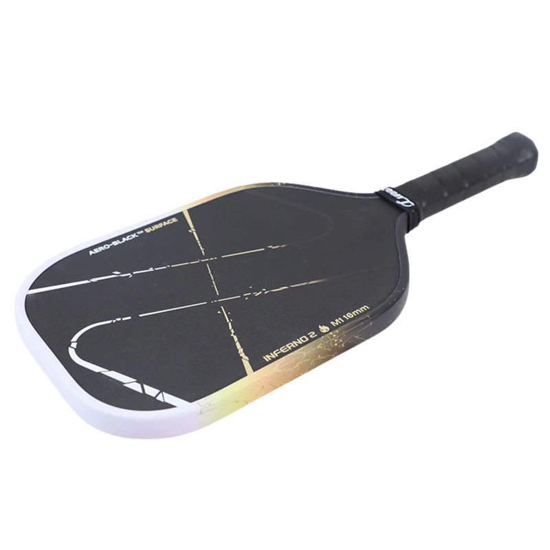 Luzz Inferno2 M1 Pickleball Paddle (2026) - White/Gold - main image