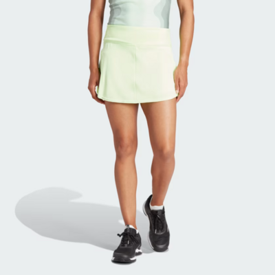 Adidas Womens Match Tennis Skirt - Green Spark - main image