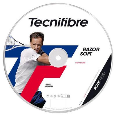 Tecnifibre Razor Soft 200m Tennis String Reel - Carbon