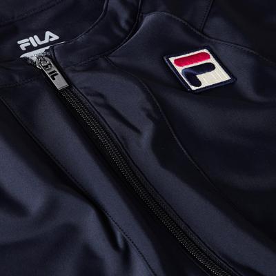 Fila Womens Luxury Noir Bomber Jacket - Black - Tennisnuts.com