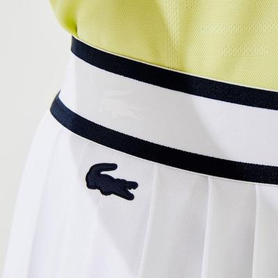 Lacoste Womens Pleated Tennis Skirt - White - main image