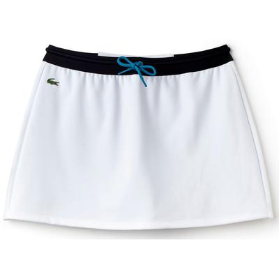 Lacoste Womens Roland Garros Tennis Skort - White