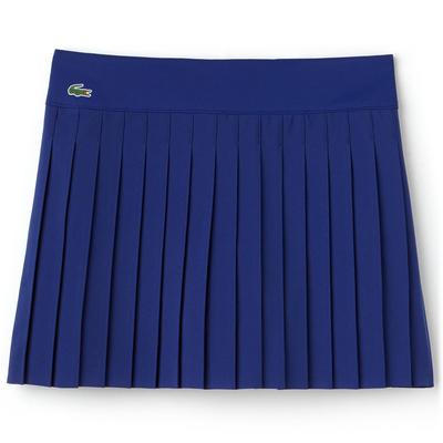 Lacoste Womens Light Pleated Tennis Skort - Ocean Blue - main image