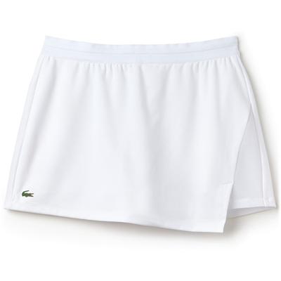 Lacoste Womens Wraparound Tennis Skirt - White - main image