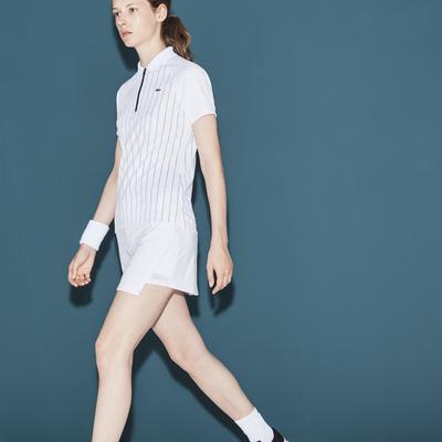 Lacoste Womens Wraparound Tennis Skirt - White - main image