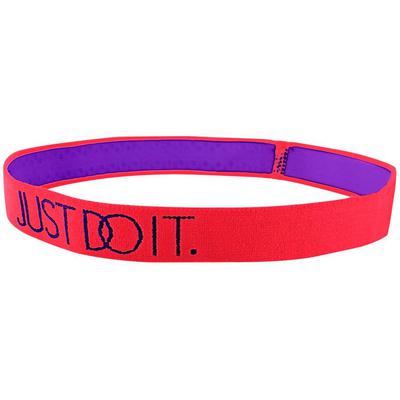 Nike Just Do It Headband - Red/Purple