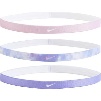 Nike Printed Headbands (Pack of 3) - Purple/Peach