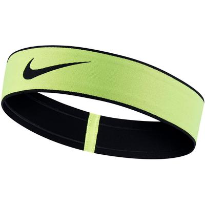 Nike Pro Swoosh Headband 2.0 - Volt/Black - Tennisnuts.com