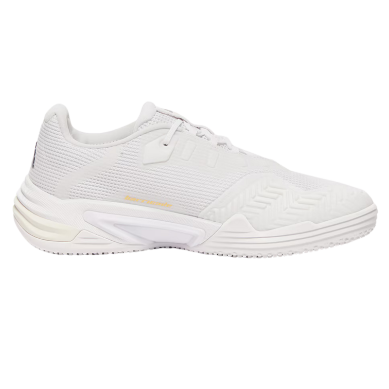 Adidas Mens Barricade 13 Grass Tennis Shoes - White/Green - main image