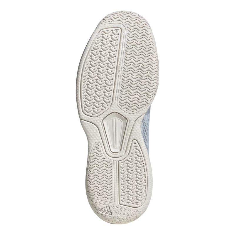 Adidas Womens Courtflash Pickleball Shoes - Halo Blue / Silver Metallic / Lucid Blue - main image