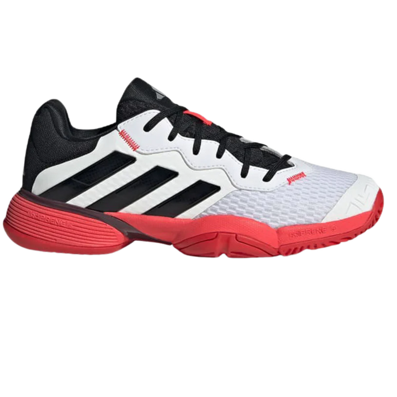 Adidas Kids Barricade Tennis Shoes - Cloud White/Core Black/Lucid Red - main image