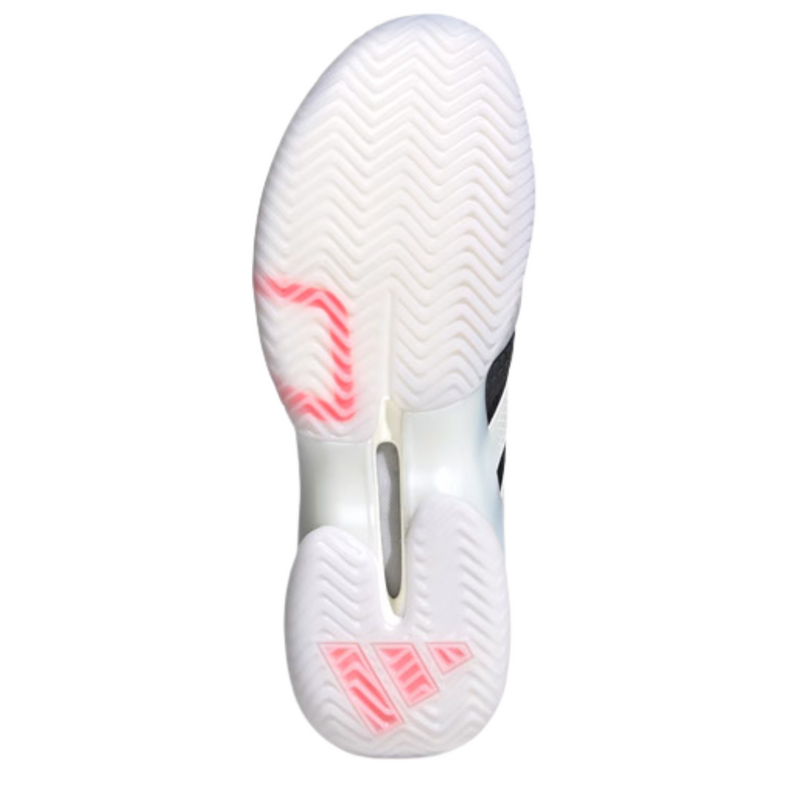 Adidas Mens Barricade 14 Tennis Shoes - Core Black/Zero Metallic/Lucid Red - main image