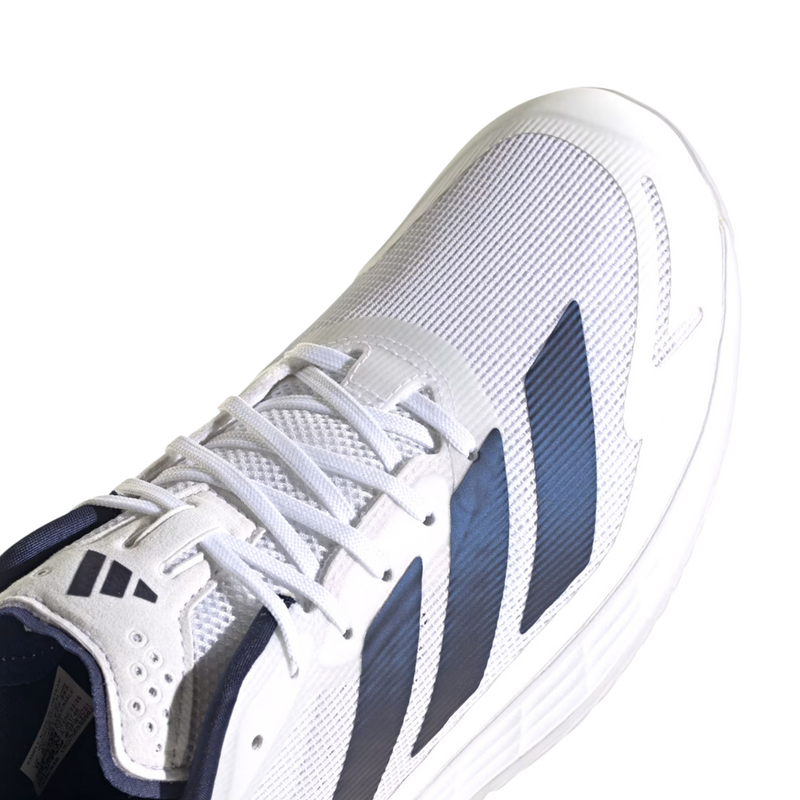 Adidas Mens Defiant Speed 2 Tennis Shoes - Ftwr White/Dark Blue/Core Black - main image
