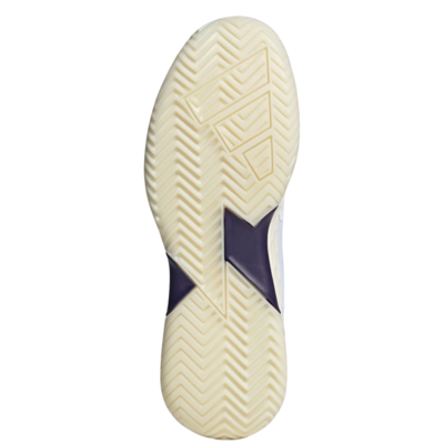 Adidas Mens Defiant Speed 2 Tennis Shoes - White/Plum - main image