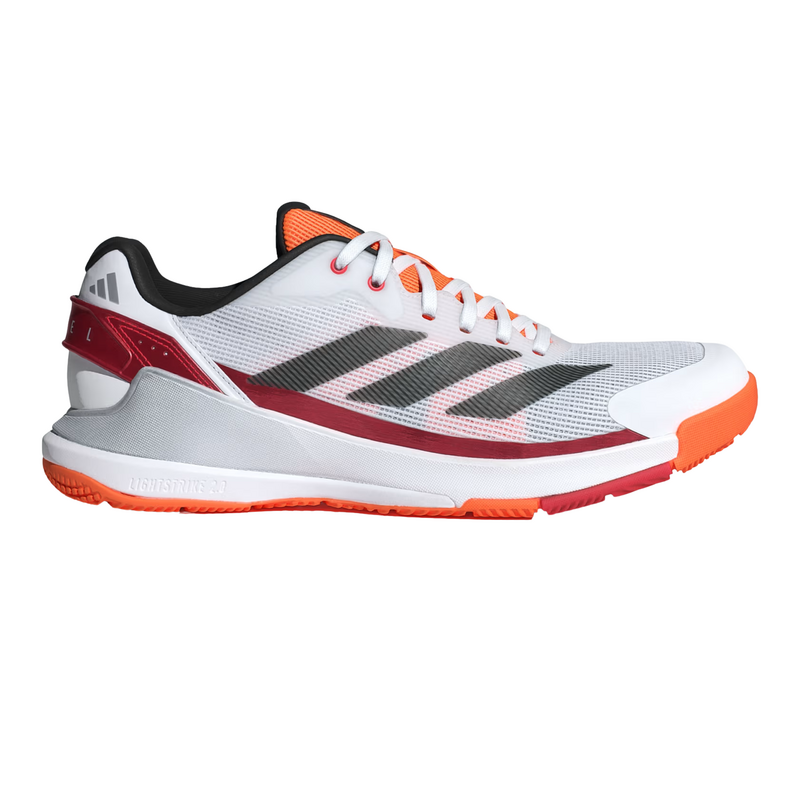 Adidas Crazyquick Light Strike Padel Shoes - Cloud White/Core Black/ Lucid Orange - main image
