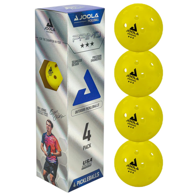 JOOLA Primo Outdoor Pickleball Balls (4 Pack) - main image