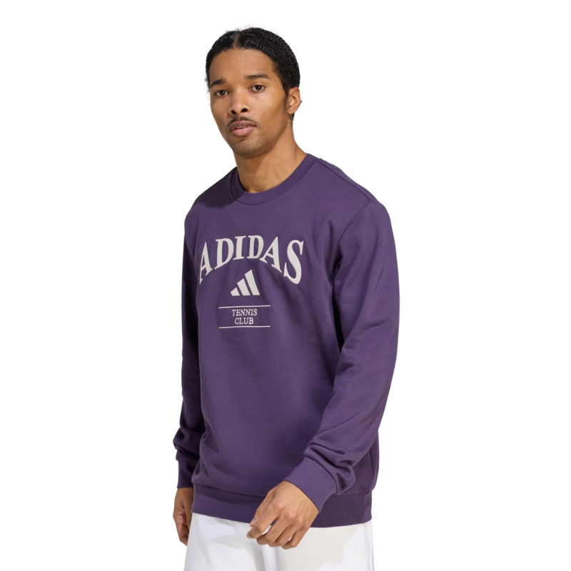 Adidas Men Heritage Graphic Crew Sweatshirt - Aurora Plum - main image