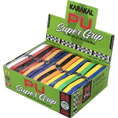 Karakal PU Super Grips Duo (Pack of 24) - Assorted Colours