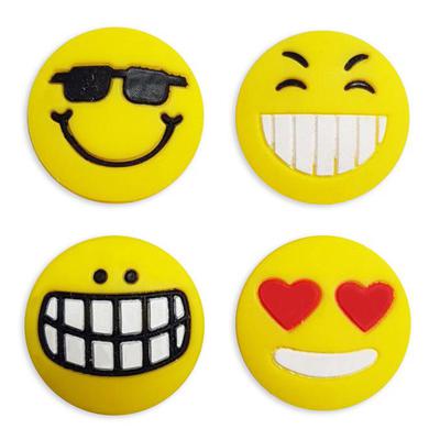 Karakal Smiley Face Reversible Vibration Dampeners (Pack of 4) - main image