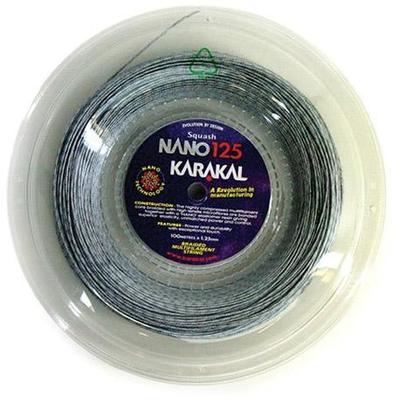 Karakal Nano 125 100m Squash String Reel - Black/White
