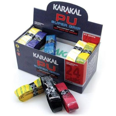 Karakal PU Super Grips Multi-Colour Assorted 24 Grips (1 Box) - main image