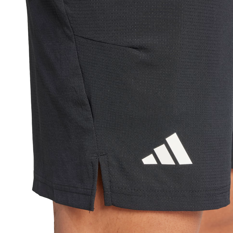 Adidas Mens Ergo 9" Tennis Shorts - Black - main image