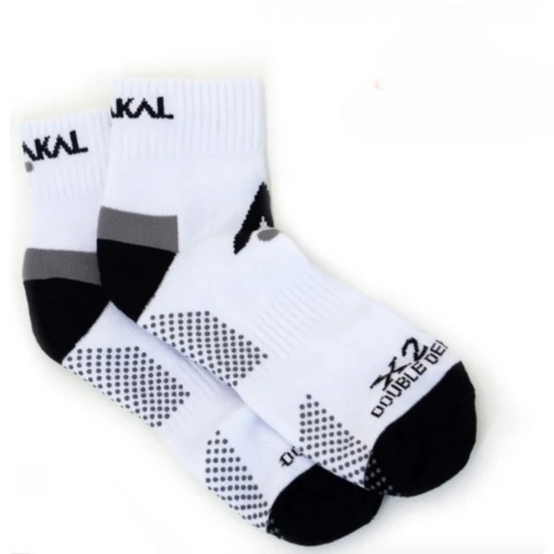 Karakal X2+ Ankle Socks - White/Black - main image