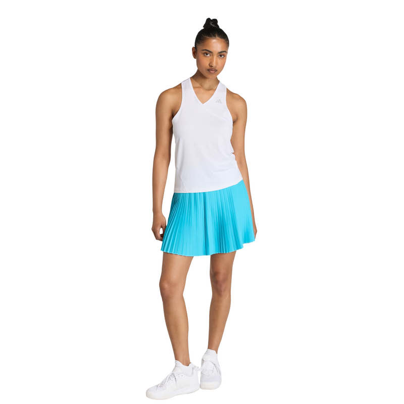 Adidas Womens Club Tank V-Neck - White - main image