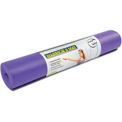 Fitness-Mad Warrior II Yoga Mat - Purple