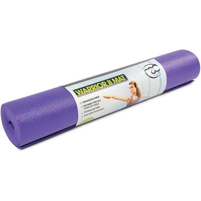 Fitness-Mad Warrior II Yoga Mat - Purple - main image