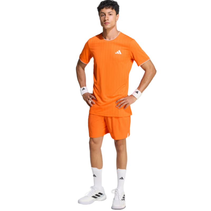 Adidas Tennis CLIMACOOL+ FREELIFT T-Shirt- Pure Orange - main image