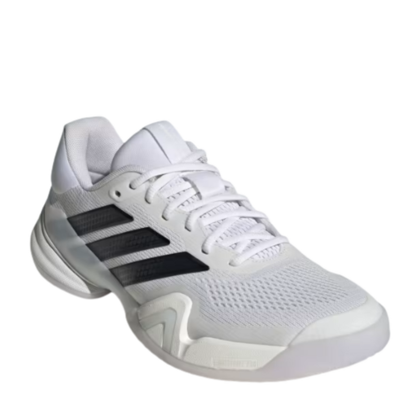 Adidas Mens Barricade 14 Tennis Shoes - Cloud White / Core Black / Cloud White - main image