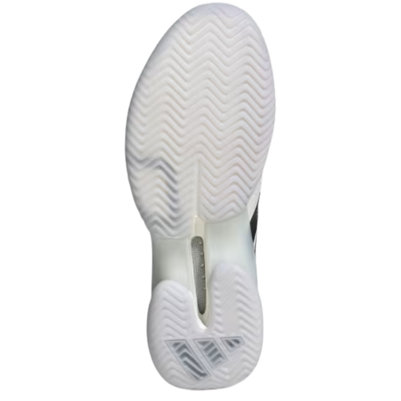 Adidas Mens Barricade 14 Tennis Shoes - Cloud White / Core Black / Cloud White - main image