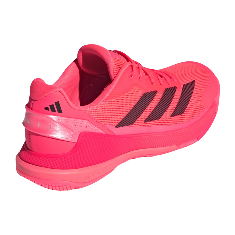 Adidas Mens Crazyquick Light Strike Padel Shoes - Solar Turbo/Core Black/ Lucid Red - main image