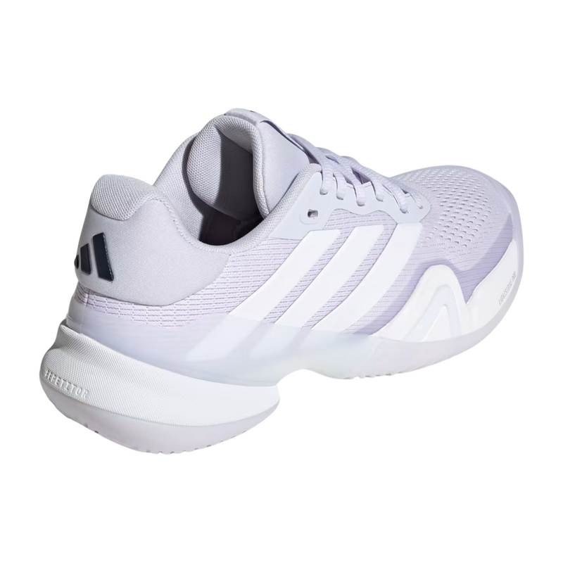 Adidas Womens Barricade 14 Tennis Shoes - Frozen Purple / Cloud White / Aurora Ink - main image