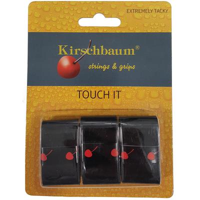 Kirschbaum Touch It Soft Overgrips (Pack of 3) - Black - main image