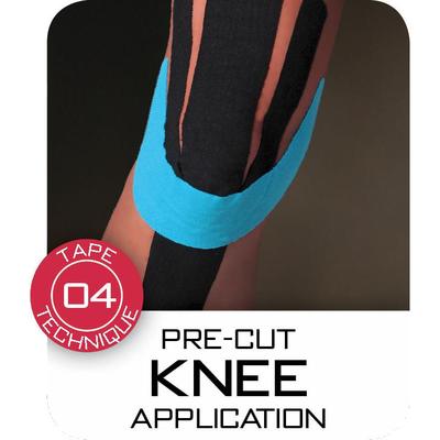 Kinesio Pre-Cut Tex Tape - Dynamic Knee Support  - main image