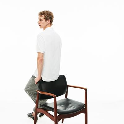 Lacoste Mens Classic Fit Polo - White - main image