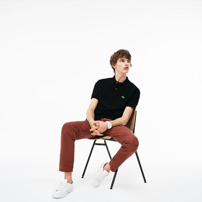 Lacoste Mens Classic Fit Polo - Black - main image