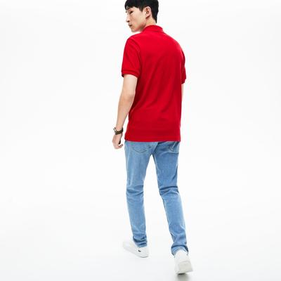 Lacoste Mens Classic Fit Polo - Red - main image