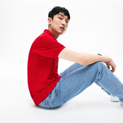 Lacoste Mens Classic Fit Polo - Red - main image