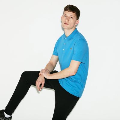 Lacoste Mens Superlight Short Sleeve Polo - Blue - main image