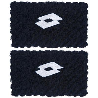 Lotto Tennis Large Wristbands - Navy