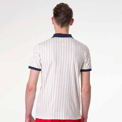 Fila Mens BB1 Polo - White/Navy/Cream - main image