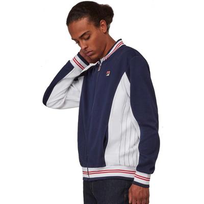 Fila Mens Settanta Track Jacket - Peacoat Blue/White/Red - main image
