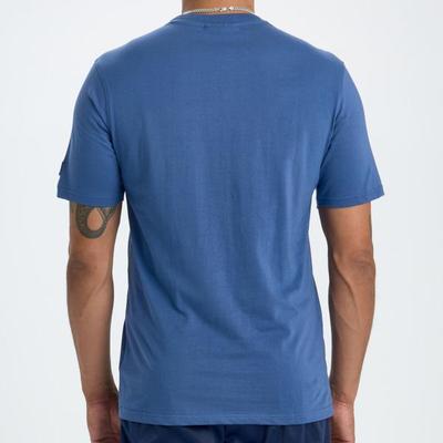 Fila Mens Tonal Twill F Box Tee - True Navy - main image