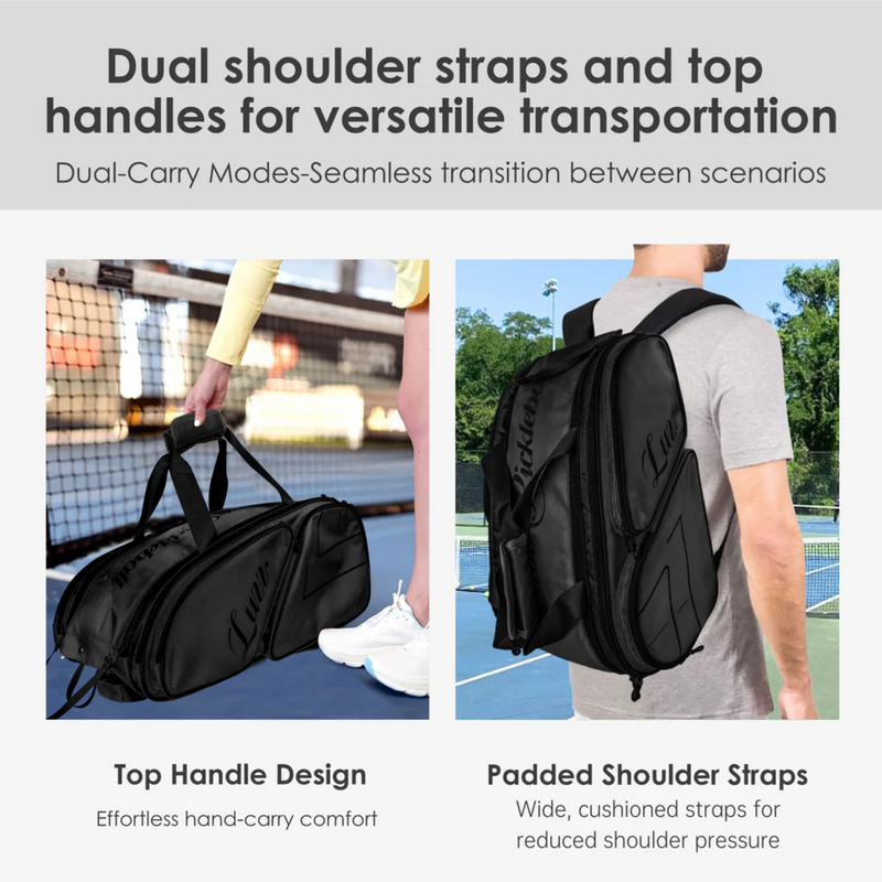 Luzz Outdoor Sports Backpack- Black/Red - main image